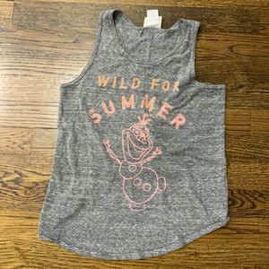 Gray Olaf tank top